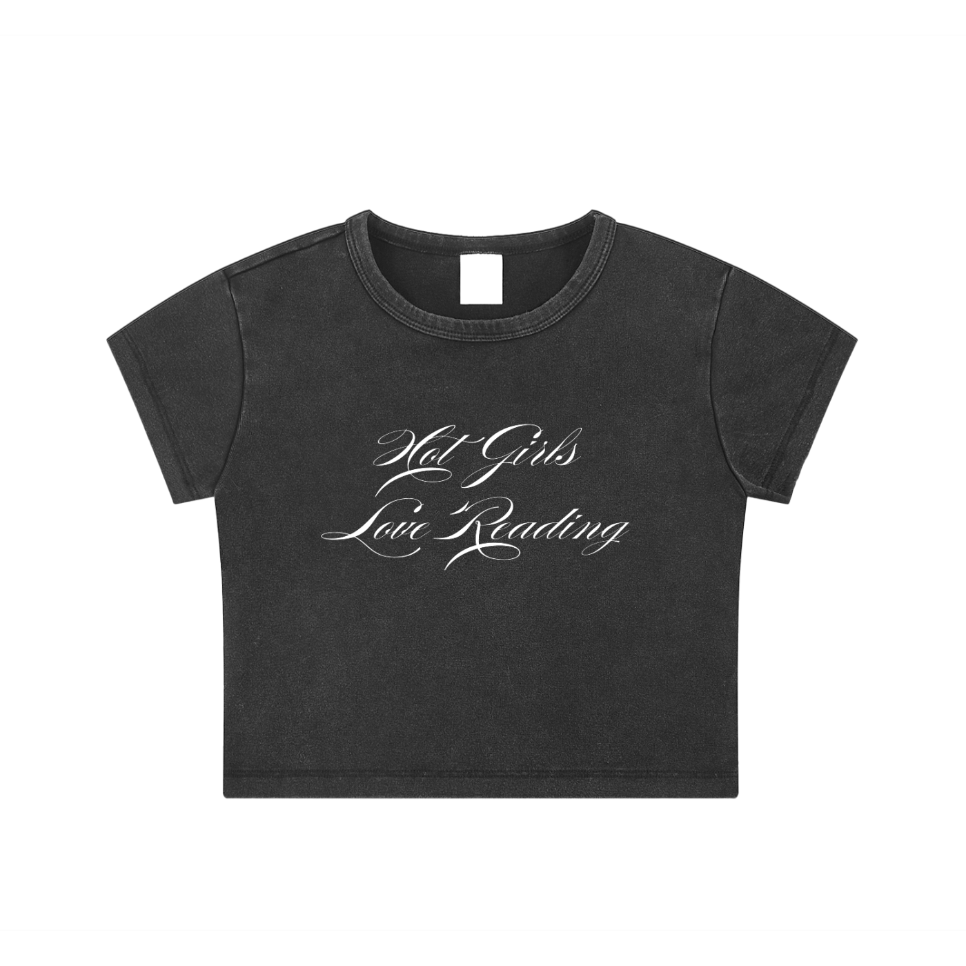 Hot Girls Love Reading Crop Top